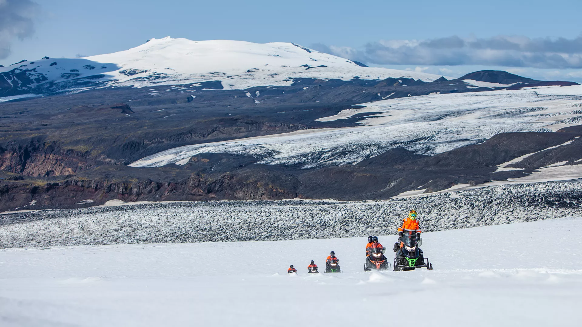 Snowmobile Adventure on Mýrdalsjökull — Let's Go To Iceland
